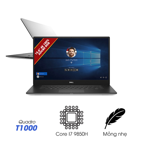 Dell Precision 5540 - Workstation siêu mỏng nhẹ, tràn viền