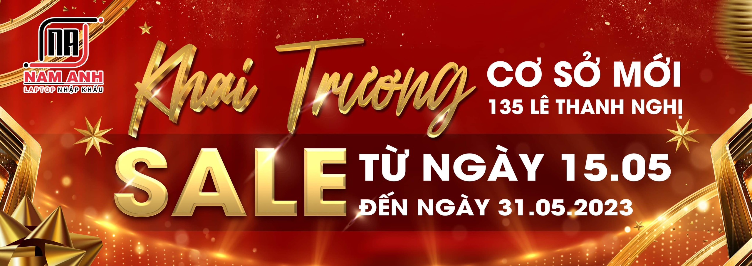 Khuyễn Mại mừng Khai Trương Cơ Sở mới 135 Lê Thanh Nghị